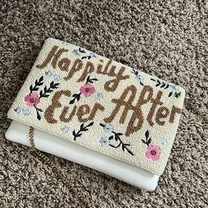 Happily Ever After beaded clutch